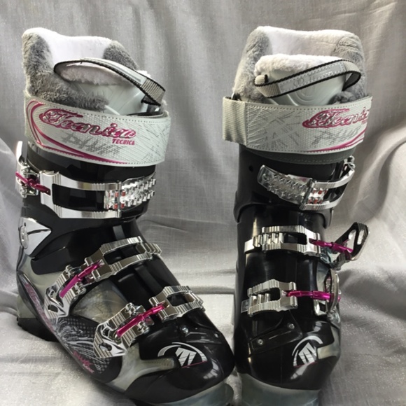 Womenâs Ski Boots Technica VIVA PHOENIX 8 MAX Alpine size 9.5 26.5cm - Picture 2 of 9